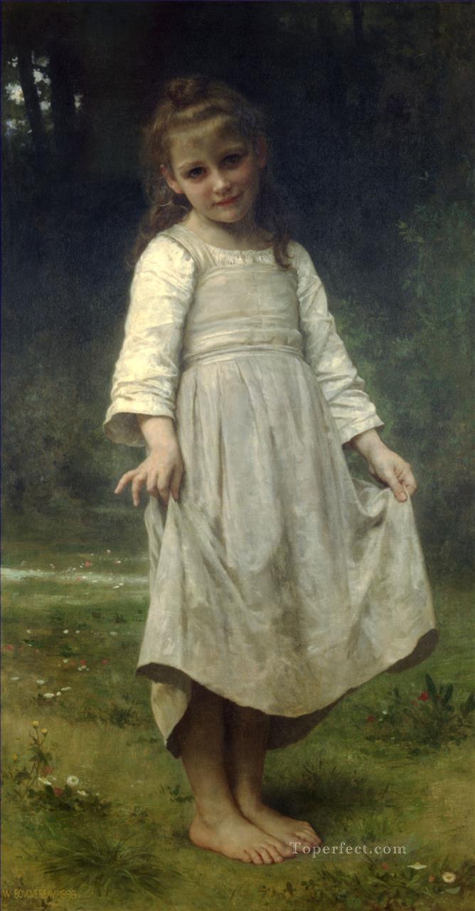 La reverencia Realismo William Adolphe Bouguereau Pintura al óleo